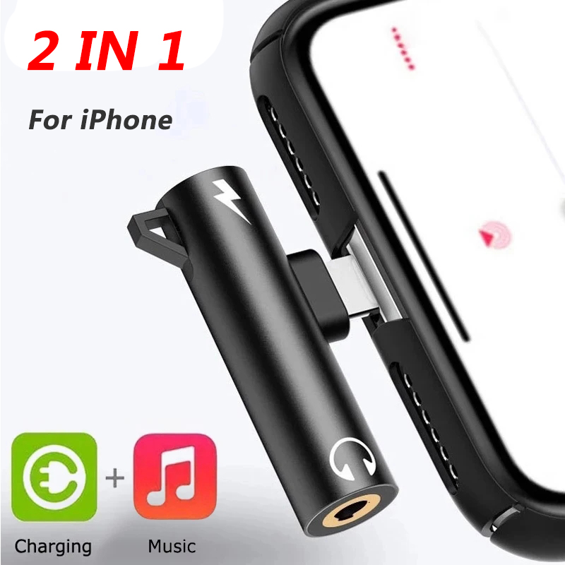 Audio And Music Splitter - 2 In1 อะแดปเตอร์ Splitter สําหรับ iPhone