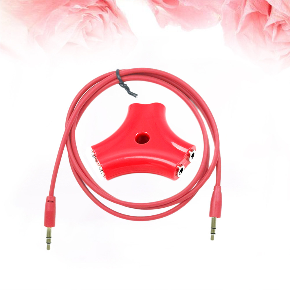 Audio And Music Splitter - ตัวแยกสัญญาณเสียงหูฟัง 3.5 มม. แบบ 1 ถึง