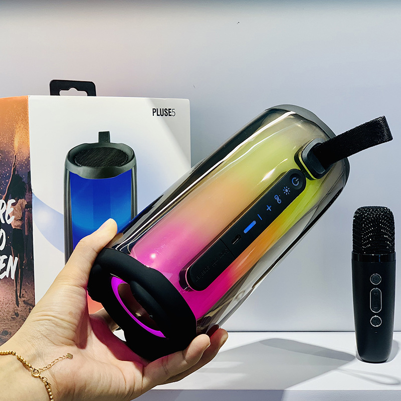 Audio Music Mp3 Song - Pulse ลำโพงบลูทูธ5 K สำหรับใช้ในครอบครัว, เสาลำโพงบลูทูธพกพาได้บรรยากาศ RGB