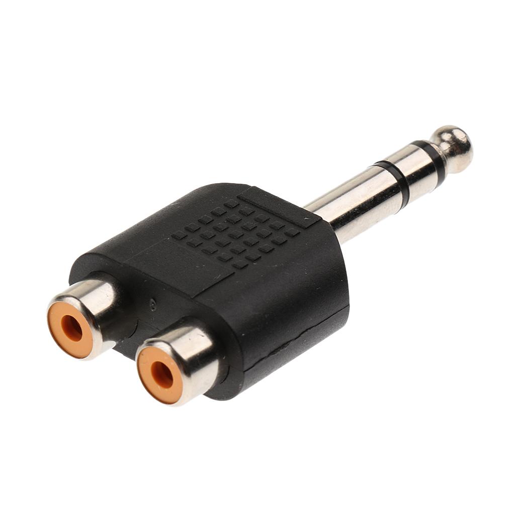 ตัวแยกเสียง 6.5 มม. เป็นสาย RC - Audio And Music Splitter บทวิจารณ์และราคา