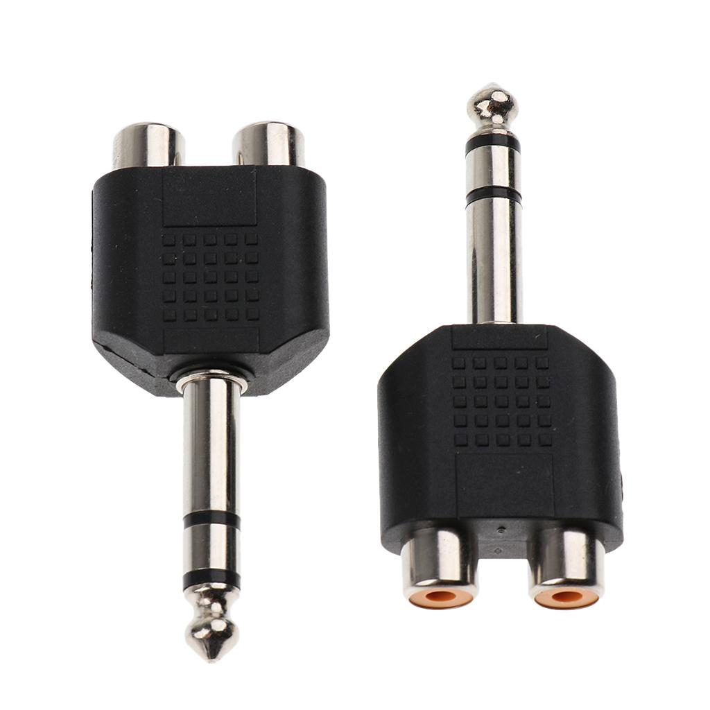 ตัวแยกเสียง 6.5 มม. เป็นสาย RC - Audio And Music Splitter บทวิจารณ์และราคา