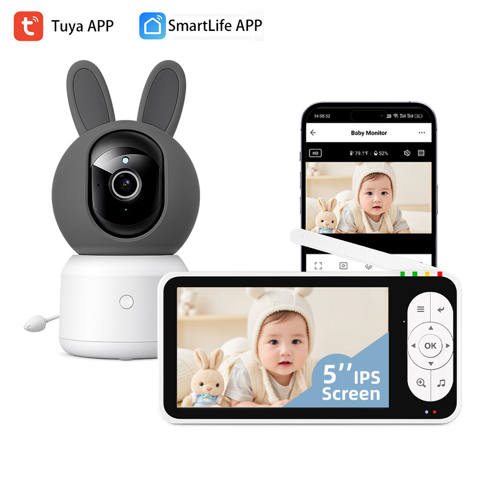 จอภาพ 5 นิ้ว 1080P กล้องวงจรปิ - Audio Detect Music บทวิจารณ์และราคา