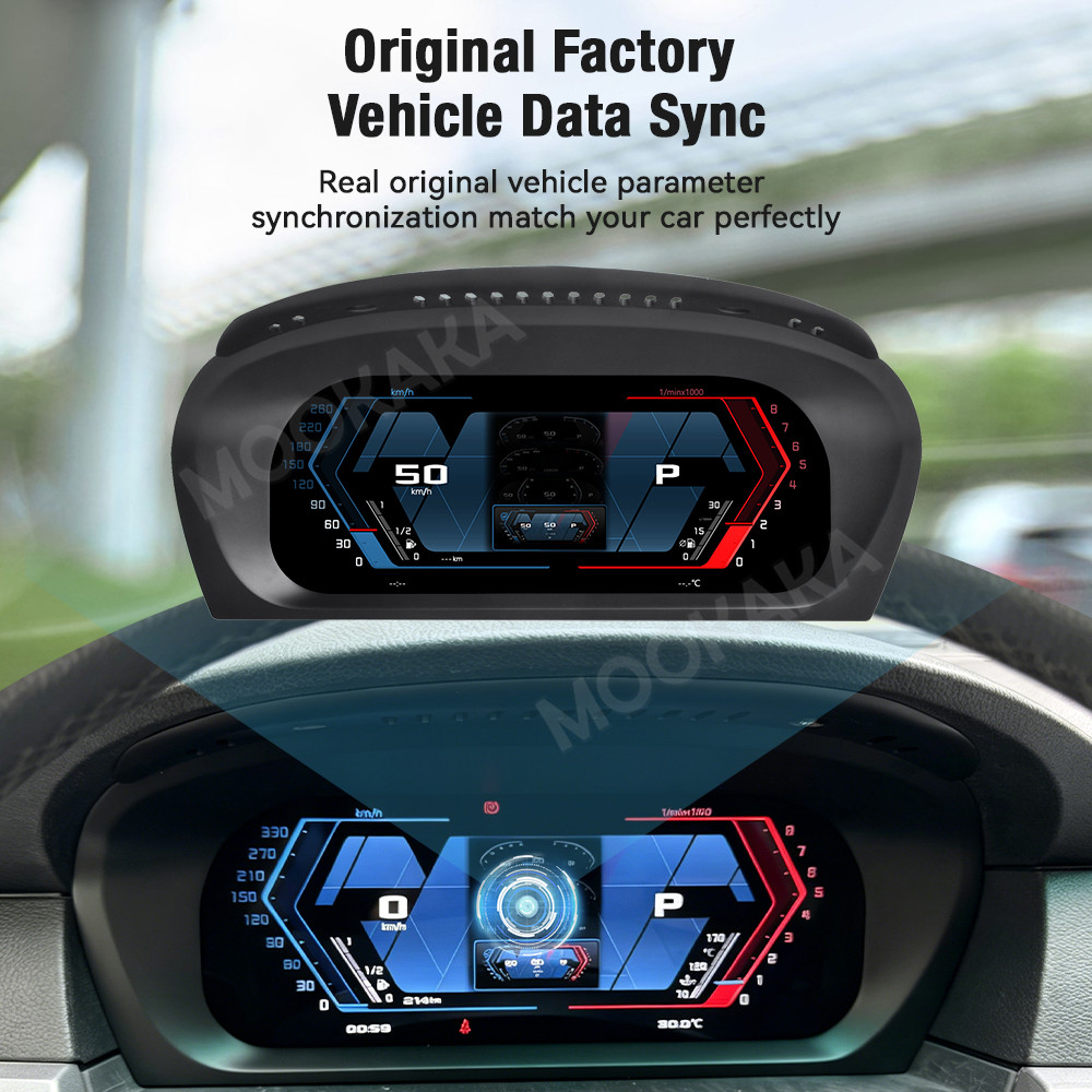 หน้าปัดดิจิตอลสำหรับรถยนต์ BMW - Metronome Digital บทวิจารณ์และราคา