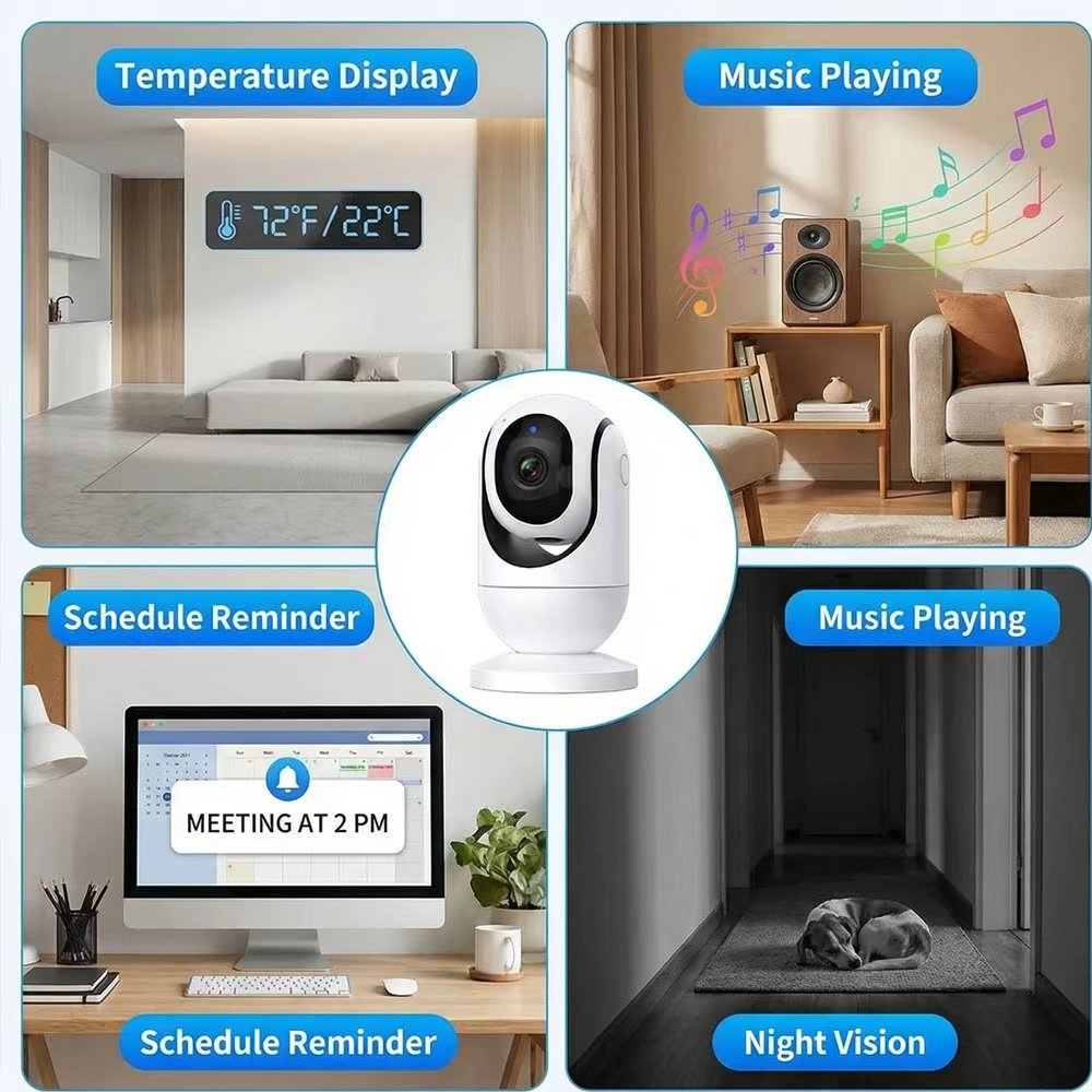จอภาพเด็กขนาด 7 นิ้ว 1080P พร้ - Audio Detect Music บทวิจารณ์และราคา