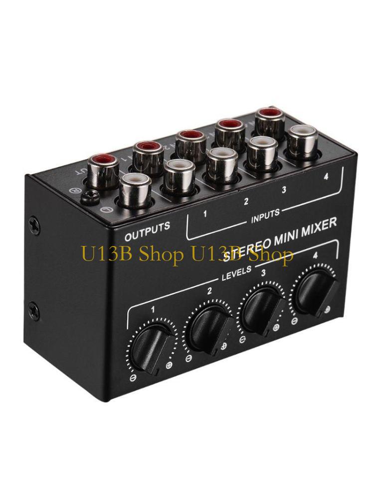 U13B 4-Channel Passive Mixer เ - Audio And Music Splitter บทวิจารณ์และราคา