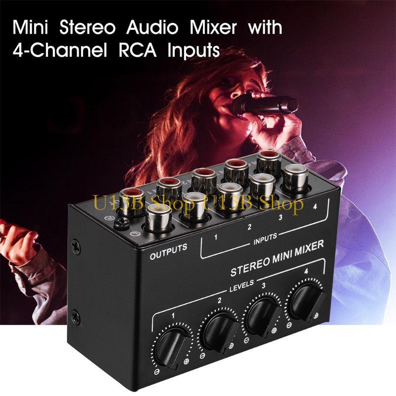 U13B 4-Channel Passive Mixer เ - Audio And Music Splitter บทวิจารณ์และราคา