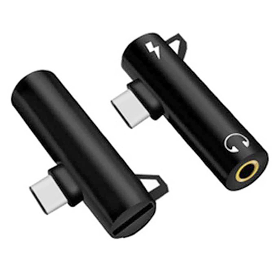 อะแดปเตอร์เสียง Type-C ตะขอชาร - Audio And Music Splitter บทวิจารณ์และราคา