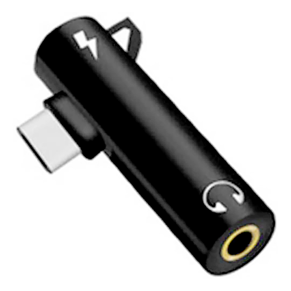อะแดปเตอร์เสียง Type-C ตะขอชาร - Audio And Music Splitter บทวิจารณ์และราคา