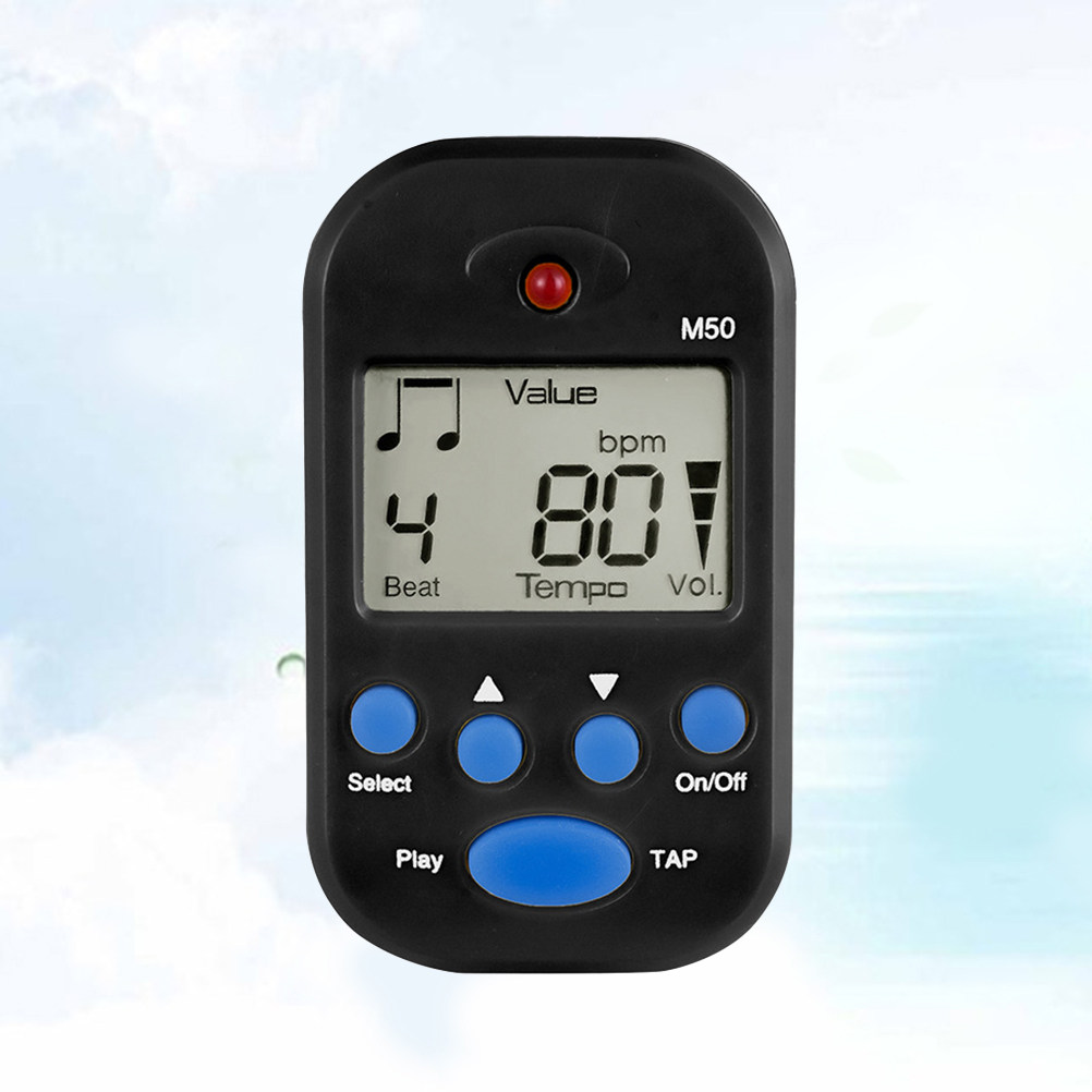 เครื่องเมโทรนอมแบบดิจิตอลขนาดเ - Metronome Digital บทวิจารณ์และราคา
