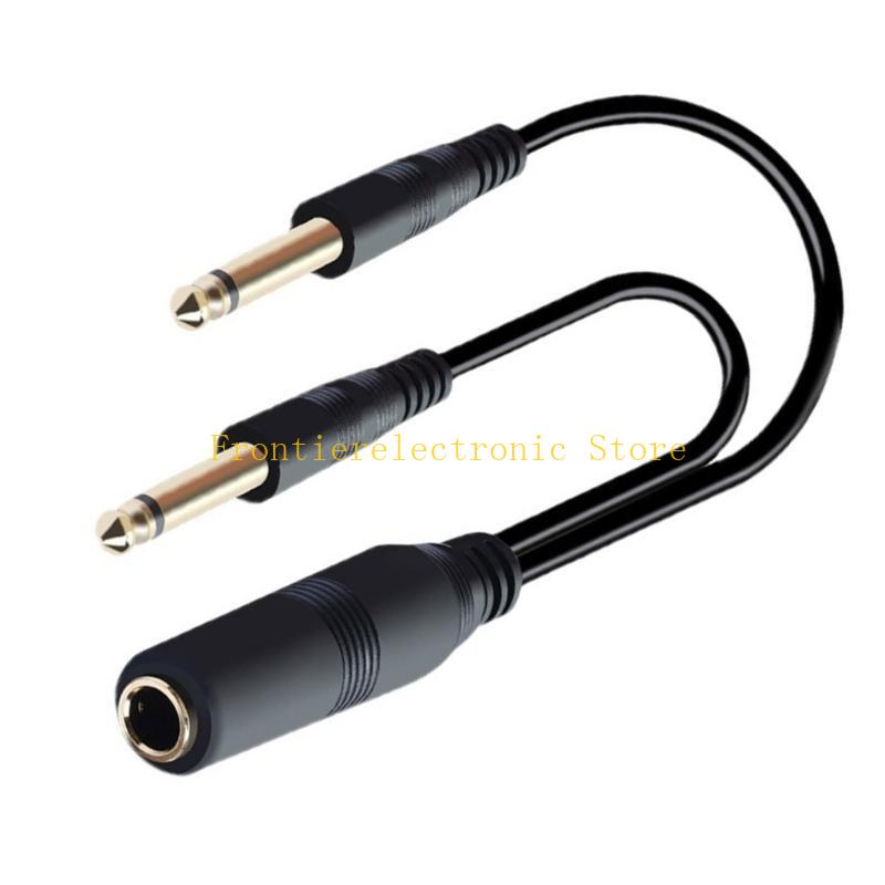 G8DB 2x1/4 นิ้ว 6.35 มม.ถึง 6. - Audio And Music Splitter บทวิจารณ์และราคา