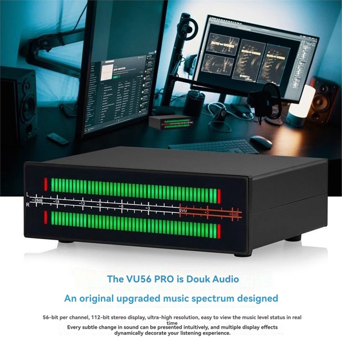 A40I VU56-PRO เครื่องวิเคราะห์ - Audio And Music Splitter บทวิจารณ์และราคา
