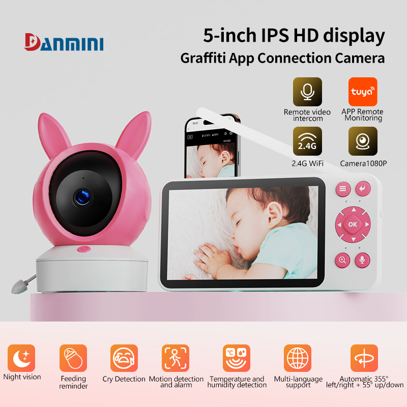 Danmini Smart Baby Monitor Tuy - Audio Detect Music บทวิจารณ์และราคา
