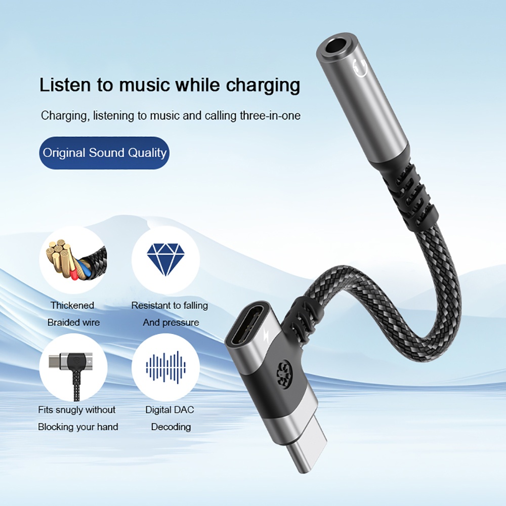 อะแดปเตอร์แยกสัญญาณ 2 in 1 Typ - Audio And Music Splitter บทวิจารณ์และราคา