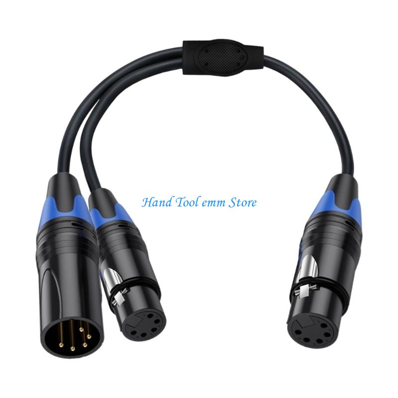 H37F 5Pin สาย XLR Professional - Audio And Music Splitter บทวิจารณ์และราคา