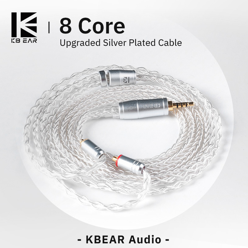 KBEAR 8 Core อัพเกรด Silver สา - In Ear Monitor Iem บทวิจารณ์และราคา