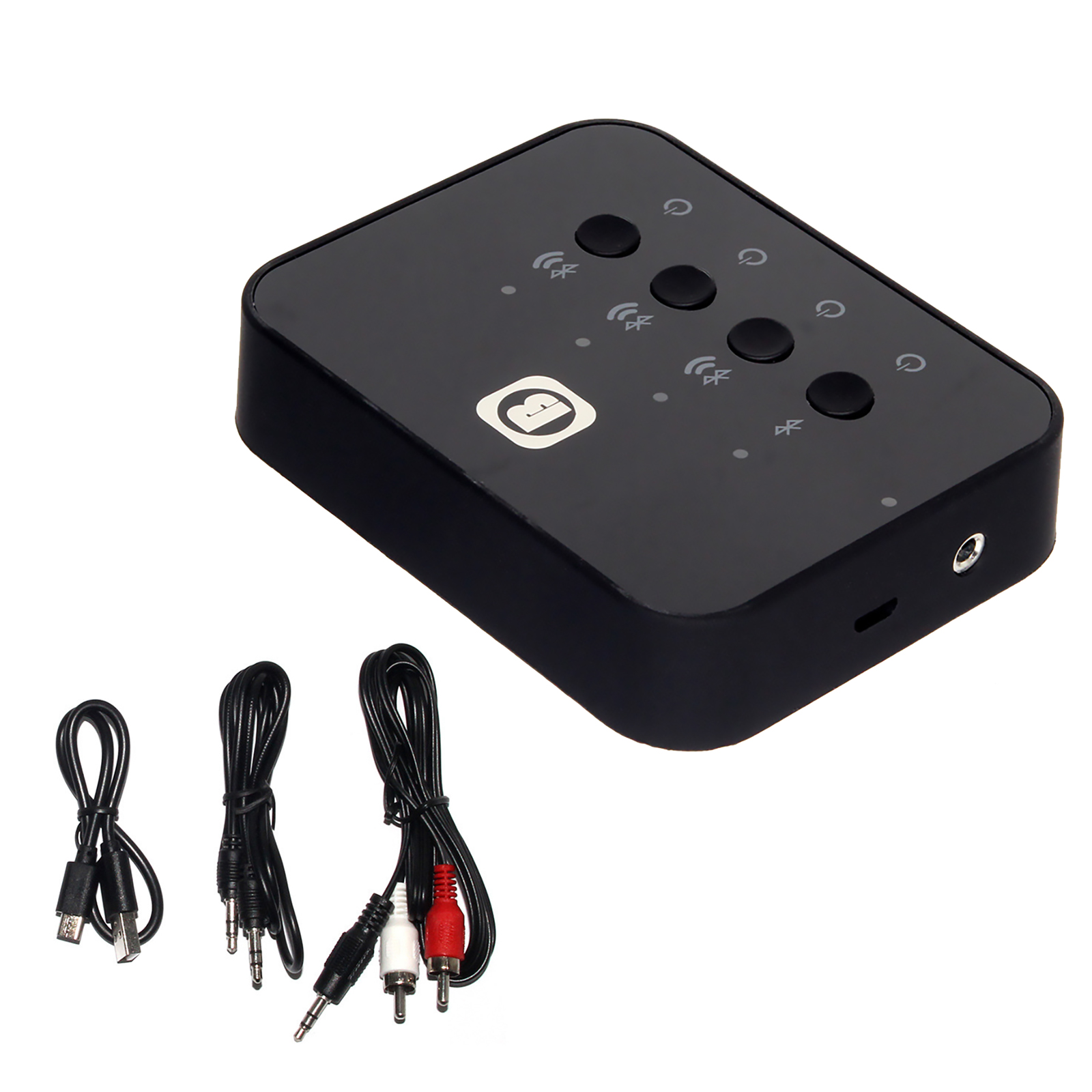 1ถึง3ตัวปล่อยสเตอริโอ4.0บลูทูธ - Audio And Music Splitter บทวิจารณ์และราคา