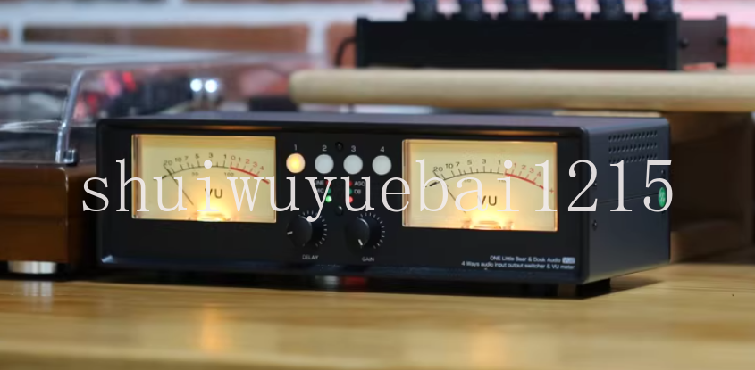 VU2 มิเตอร์วัดระดับเสียงแบบอนา - Audio And Music Splitter บทวิจารณ์และราคา