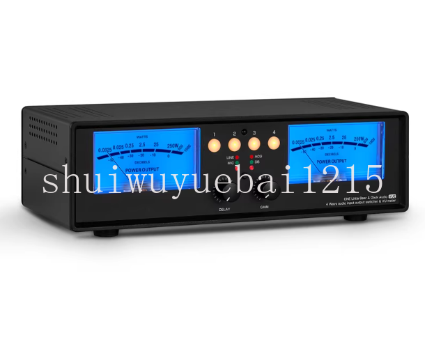 VU2 มิเตอร์วัดระดับเสียงแบบอนา - Audio And Music Splitter บทวิจารณ์และราคา